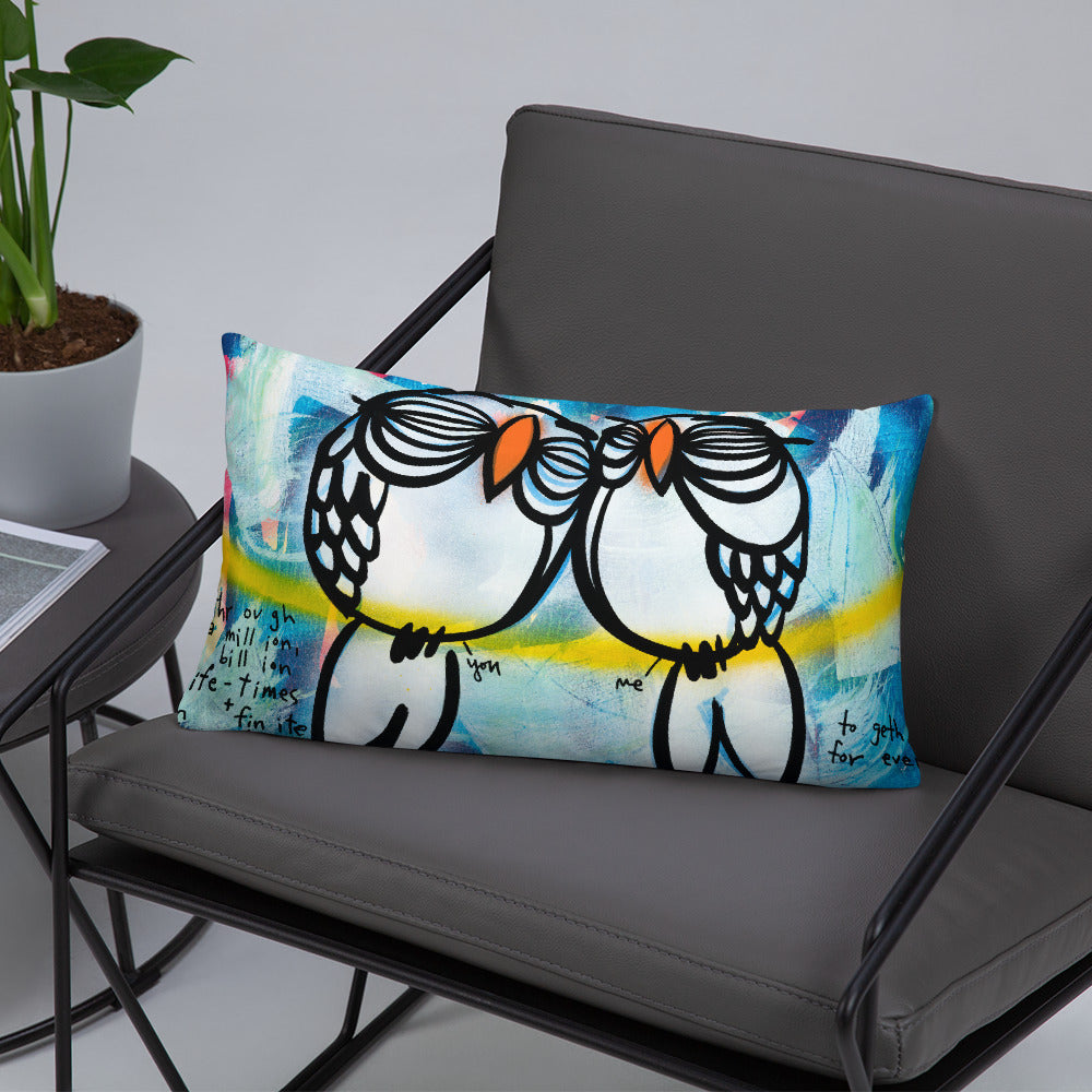 You and Me, Together Forever - Lebo Premium Throw Pillow